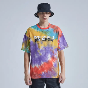 Venta al por mayor de alta calidad de la venta caliente de los hombres de encargo 3D Puff espuma de impresión de contraste puntada camiseta de los hombres camisetas de peso pesado - Product Image 3