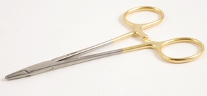 Derf TC 12cm Portaagujas médico de acero inoxidable Instrumentos dentales manuales con insertos de carburo de tungsteno - Product Image 5