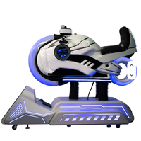 Nouvelle plateforme vibrante électrique 9D VR INFINITY pour simulation de course de moto, idéale pour les parcs d'attractions - Modèle 2026 à succès