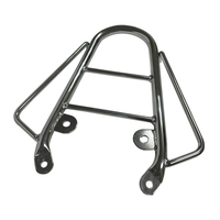 Porte-bagages arrière pour moto, acier noir haute résistance, support de charge lourde, structure durable, livraison directe d'usine