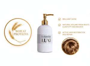 Shampoo sans sulfate aux tensioactifs doux 250ml – Hydratation et réparation profondes avec huile d'argan et protéines de blé - Product Image 2