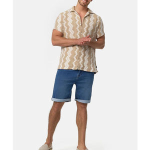 Shorts en jean pour homme, décontractés, écologiques, streetwear d'été, coupe ample, respirants et anti-froissement - Product Image 2