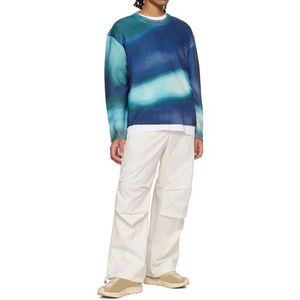 Pull en maille rayé vintage pour homme OEM, automne, décontracté, chaud, vente en gros, livraison rapide, couleur/taille personnalisable - Product Image 4