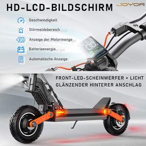 Scooter électrique S8S E Scooter S Series, 48,60V131826Ah, autonomie de 40 à 90 km, système de freinage hydraulique double, double absorption des chocs - Product Image 3