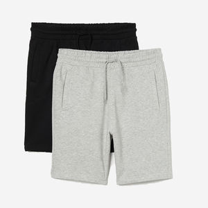 กางเกงขาสั้นกีฬาผู้ชายยอดนิยมสไตล์สตรีทแฟชั่น ความยาวระดับเข่า กางเกงออกกำลังกายลำลองผ้าเทอร์รี่คอตตอนสำหรับผู้ชาย จัดส่งแบบ DDP - Product Image 2