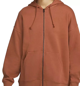 Sweats à capuche pour femmes sur mesure de haute qualité avec fermeture éclair prix d'hiver avec nouveauté 2025 qualité supérieure - Product Image 5