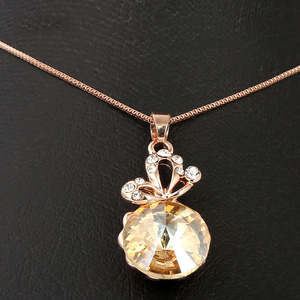 Women's Fancy <b>Locket</b> Set - Peach - Product Image 2
