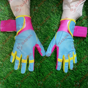 Gants de Frappeur de Baseball Cabretta Gants de Frappeur de Baseball en Cuir pour Adultes et Jeunes Vente en Gros - Product Image 3