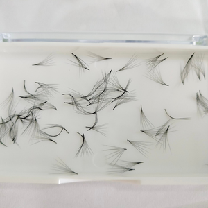 Extensions de cils synthétiques préfabriquées Nhu Y Eyelash NY7D, volume intense, modèle facile, usage quotidien, fabricant vietnamien, meilleures ventes - Product Image 1