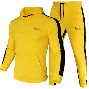 New Arrival Customizable Winter Hooded Casual Pullover Cotton Tracksuit Men Eco-Friendly Quick-Drying Breathable Lightweight - Product Image 3