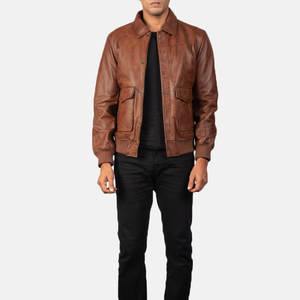 Nouvelle veste légère réversible pour hommes écologique Vintage meilleure recherche peau de mollet lourd respirant haute conception de rue - Product Image 1