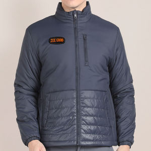 เสื้อแจ็คเก็ตพัฟเฟอร์บุใยสังเคราะห์คุณภาพสูงสำหรับผู้ชาย ผ้าแคนวาสคอตตอน 100% สำหรับฤดูหนาว กันน้ำ ระบายอากาศ กันลม สไตล์ไฮสตรีท - Product Image 1