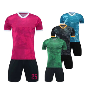 Personnalisé 100% Polyester Séchage Rapide France Football Maillot Haute Qualité Formation Uniforme Ensemble Enfants Hommes Sublimation Technique Adultes - Product Image 1