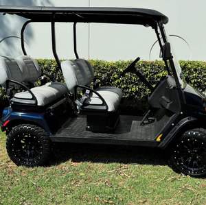 Carrito de Golf Elevado para 4+2 Personas, Vehículo Eléctrico Utilitario de Alta Gama para 6 Pasajeros, Precio de Fábrica, Gran Venta, Mejor Calidad - Product Image 4