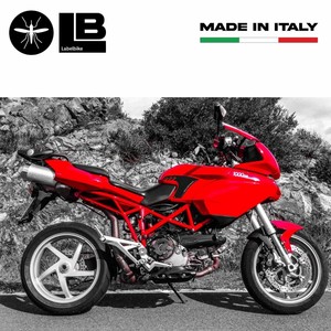 Adesivi 3D Personalizzati per Protezioni Serbatoio in Carbonio, Logo Tipo Sticker per Moto DUCATI MULTISTRADA 1000-1100, per Decorazione - Product Image 2