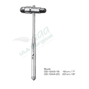 Martillo de Percusión Buck con Aguja y Cepillo para Reflejos Tendinosos Profundos - Instrumento de Diagnóstico Manual de Acero - Product Image 5