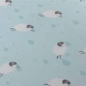 Cao cấp không gây dị ứng bé bedding Set thiết kế hiện đại bền sâu túi mịn thoải mái dệt vải cảm thấy được trang bị tấm - Product Image 3