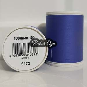 Mez Duet haute ténacité 100% fil à coudre en polyester 40s/2 fil torsadé grand motif teint 1000m numéro de modèle 4648100-06173 - Product Image 1