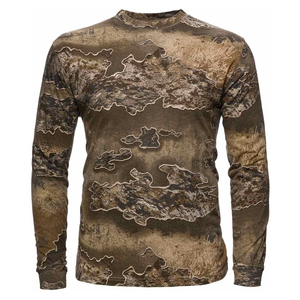 เสื้อเชิ้ตโพลีเอสเตอร์ลายพรางสำหรับผู้ชายเสื้อออกกำลังกายแขนยาวสำหรับผู้ชายเสื้อล่าสัตว์ - Product Image 1