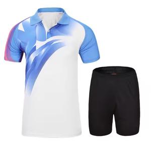 Offre Spéciale ensemble de maillots de volley-ball bleus pour femmes de haute qualité nouveau design uniformes respirants avec techniques imprimées - Product Image 5