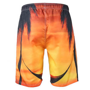 Pantalones cortos informales de verano OEM para hombre, pantalones cortos de playa elásticos de 4 vías, pantalones cortos de surf de secado rápido para hombre, novedad - Product Image 2