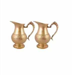 Pichet en cuivre pur le plus vendu, carafe en cuivre personnalisée pour la consommation, nouveau style pour la décoration de la cuisine à la maison - Product Image 5