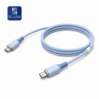 Câble USB-C en silicone magnétique 100 cm, câble de charge rapide PD tressé, cordon de charge multifonction pour iPhone