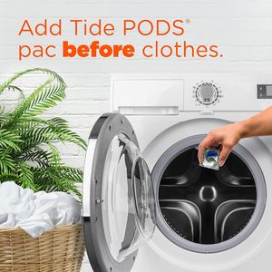 Cápsulas de detergente para ropa Tide Hygienic Clean Heavy 10x Duty Power PODS, aroma Spring Meadow, 45 unidades, para ropa visible e invisible. - Product Image 6