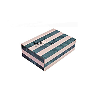 Caja de almacenamiento con incrustaciones de hueso hecha a mano de primera calidad, organizador de joyas decorativas para regalos en casa, caja de hueso elegante para colección de joyas - Product Image 4