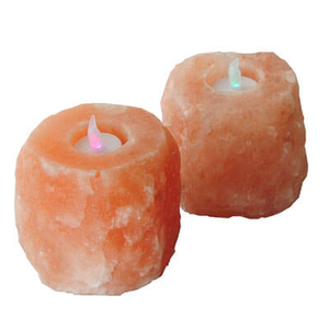 Bougeoirs en sel de l'Himalaya Tea Light Sel de roche rose en cristal naturel Fabriqué de meilleure qualité 1-2 KG Vente en gros du Pakistan OEM - Product Image 4