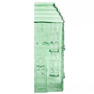 Vase en verre artisanal de style cottage, vase à fleurs élégant pour la maison et les événements, vente en gros - Product Image 2