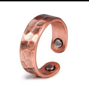 Brazaletes de Moda Personalizados, Regalo para Hombres y Mujeres, Brazalete Magnético de Aleación de Cobre Vintage con Estrella Unisex, Perla de Imitación con Engaste Circular - Product Image 5