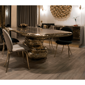 Modern Style Stonehenge Oval Dining <b>Table</b> <b>Small</b> Marble Home Furniture for <b>Kitchen</b> Home Office & Home Bar Assembled - Product Image 4