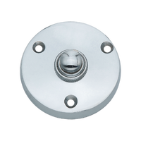 Sonnette extérieure en laiton de luxe moderne et durable, accessoires de porte, installation par vis de haute qualité, modèle IBP-161