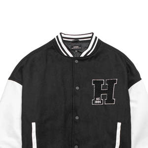 Veste universitaire unisexe, design réversible, style deux en un, option d'impression personnalisée, broderie personnalisée, équipe, école - Product Image 4