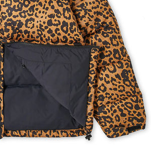 High Quality Eco-Friendly Filled Men's <b>Winter</b> Outdoor Canvas <b>Long</b> Sleeve Stand Collar Front Logo Puffer <b>Jacket</b> Reasonable Price - Product Image 5