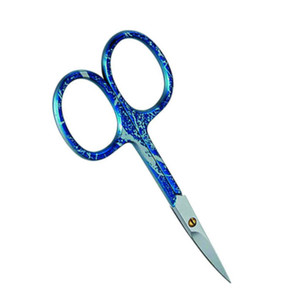 Tijeras de aseo de acero inoxidable afiladas y rectas, recortador de piel muerta de uñas de cutícula de precisión delgada, mango de plástico para diestros - Product Image 4