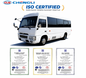ราคาขายส่งจากโรงงาน รถบัสโดยสารดีเซล 4x2 24 ที่นั่ง สำหรับขนส่งในเมือง ได้รับการรับรองมาตรฐาน ISO รถมินิบัสอเนกประสงค์สำหรับผู้โดยสารเชิงพาณิชย์ - Product Image 1