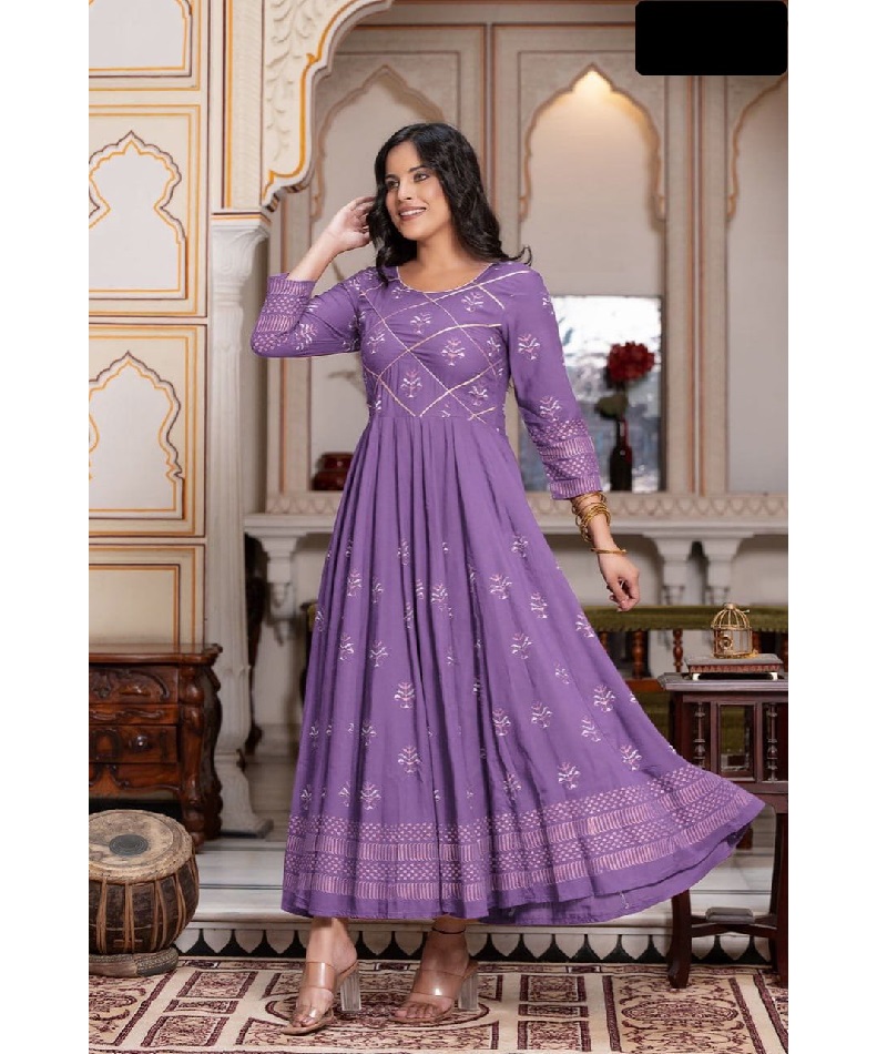 New Designer Pure Cotton Alia Cut Kurti with Embroidery Sequence Work Ready  Made Kurtis Set for Women Casual Wear Indian Dress| Alibaba.com