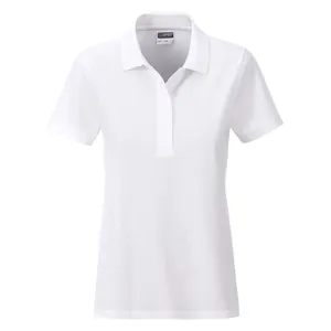Polo Básico Orgánico para Mujer, Sostenible, para Merchandising Promocional - Product Image 3