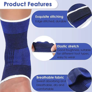 Bảo vệ ống chân Kick Boxing thể dục mắt cá chân hỗ trợ EVA bảo vệ Muay Thai chân tùy chỉnh <span class=keywords><strong>Shin</strong></span> trong bước Pad bảo vệ cố định bảo vệ mắt cá chân - Product Image 5