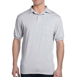 Piqué Clásico para Camisa de Hombre, 100% Algodón, Tejido de Punto Sólido Antiarrugas, con Serigrafía y Bordado - Product Image 1