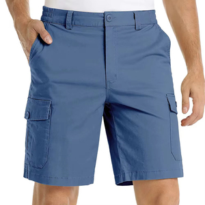 Vente en gros de shorts cargo en coton personnalisés pour hommes shorts taille moyenne avec grande poche fabriqués au Pakistan bas prix OEM - Product Image 2