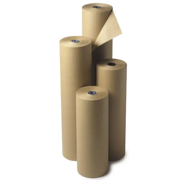 Brown Paper Rolls | Recycled Kraft Paper | Packaging Chimp