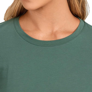 DryFit camiseta de fitness informal de manga larga personalizada para mujer OEM ODM bajo MOQ fabricante de camisetas de proveedor de Bangladesh - Product Image 6