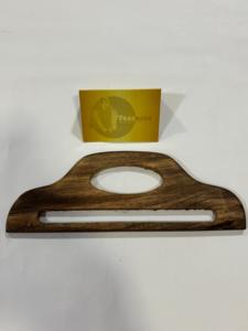 Venta al por mayor bolsa marco colgador tipo mango de bambú de madera para bolso hecho a mano DIY bolsa de mano Fabricación de asas - Product Image 3