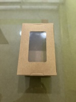 Boîtes alimentaires jetables écologiques Récipients à lunch en papier kraft pour repas chauds et froids à emporter avec matériau de couleur personnalisée