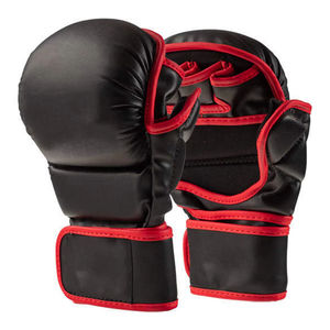 Gants de MMA de qualité supérieure à faible MOQ, pour usage extérieur, antidérapants, évacuant l'humidité, en cuir véritable et synthétique - Product Image 5