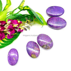 High Quality Natural Stichtite Palm Stone Crystal for Reiki <b>Healing</b> Meditation and Feng Shui Wholesale Pillows - Product Image 5