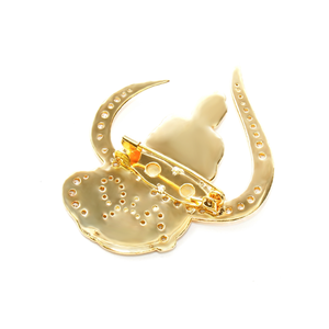 Venta caliente accesorios de moda 2025 beGems Chay Tue broche estilo budista insignia decorativa Pin - Product Image 3